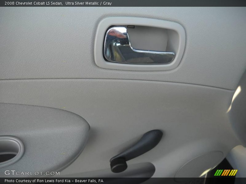 Ultra Silver Metallic / Gray 2008 Chevrolet Cobalt LS Sedan