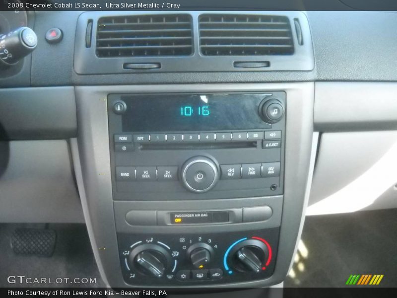 Ultra Silver Metallic / Gray 2008 Chevrolet Cobalt LS Sedan