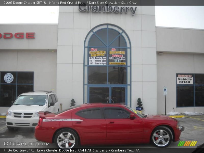 Inferno Red Crystal Pearl / Dark Slate Gray/Light Slate Gray 2006 Dodge Charger SRT-8