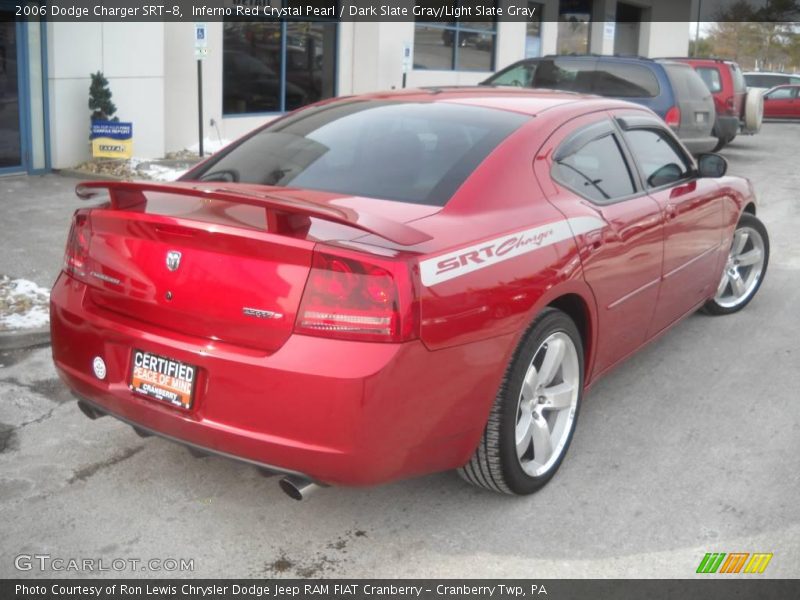 Inferno Red Crystal Pearl / Dark Slate Gray/Light Slate Gray 2006 Dodge Charger SRT-8