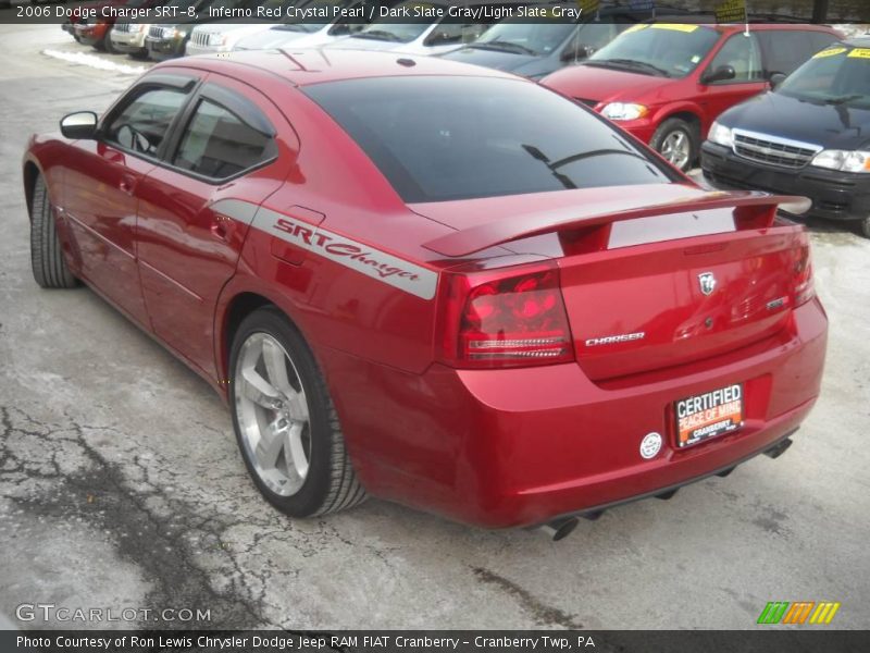 Inferno Red Crystal Pearl / Dark Slate Gray/Light Slate Gray 2006 Dodge Charger SRT-8