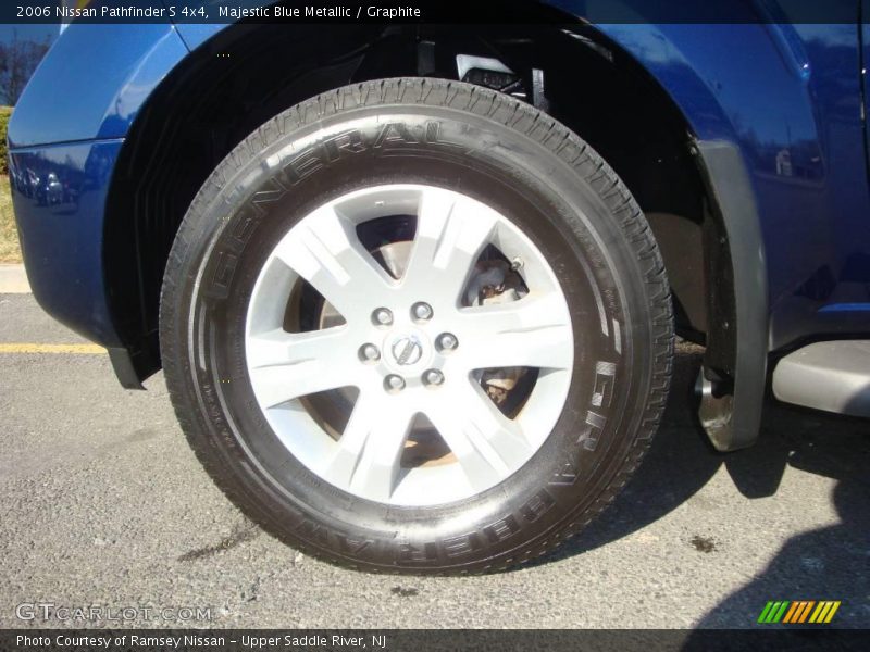 Majestic Blue Metallic / Graphite 2006 Nissan Pathfinder S 4x4