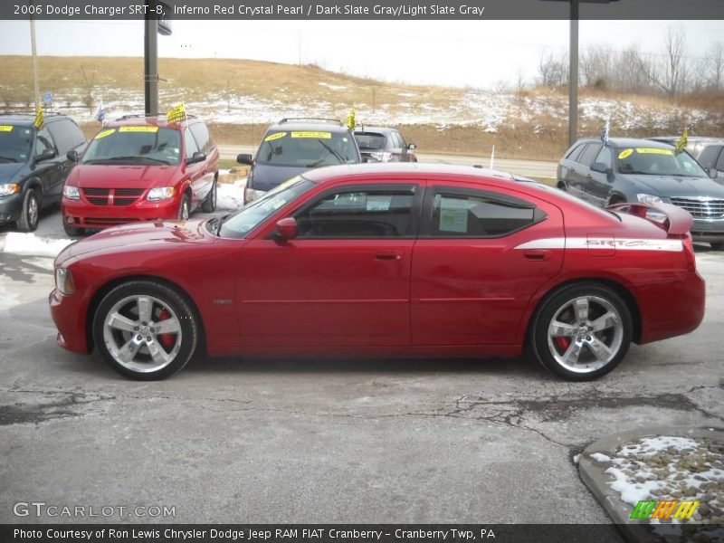 Inferno Red Crystal Pearl / Dark Slate Gray/Light Slate Gray 2006 Dodge Charger SRT-8