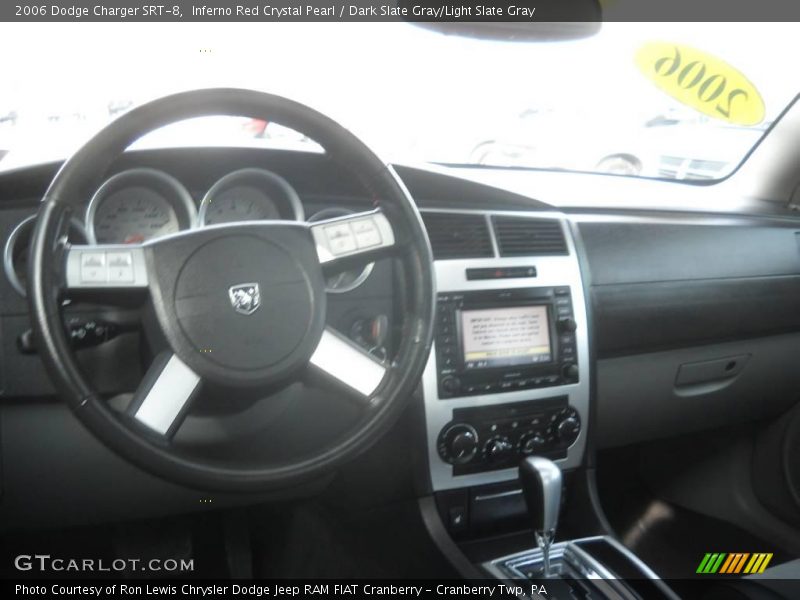 Inferno Red Crystal Pearl / Dark Slate Gray/Light Slate Gray 2006 Dodge Charger SRT-8