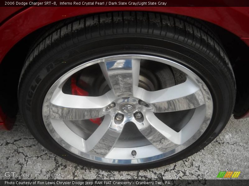 Inferno Red Crystal Pearl / Dark Slate Gray/Light Slate Gray 2006 Dodge Charger SRT-8