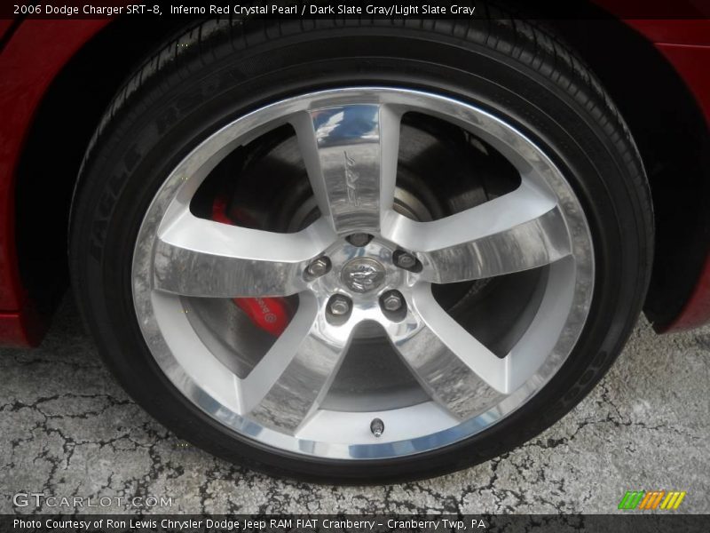 Inferno Red Crystal Pearl / Dark Slate Gray/Light Slate Gray 2006 Dodge Charger SRT-8
