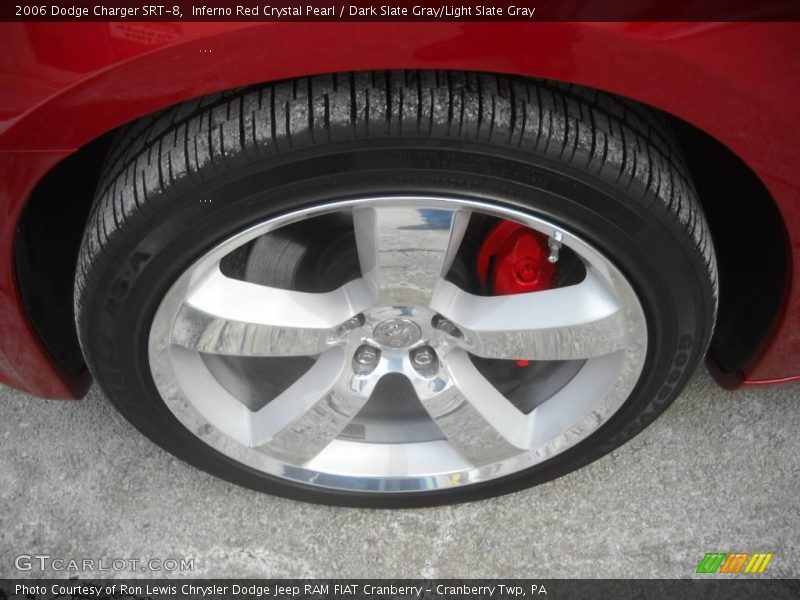Inferno Red Crystal Pearl / Dark Slate Gray/Light Slate Gray 2006 Dodge Charger SRT-8