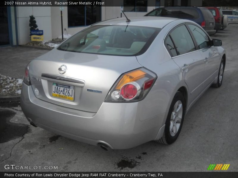 Radiant Silver Metallic / Frost 2007 Nissan Altima Hybrid