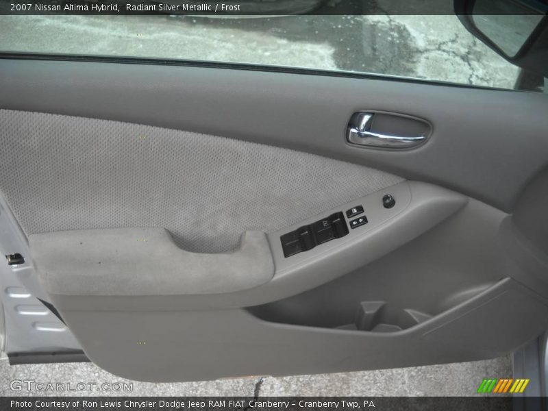 Radiant Silver Metallic / Frost 2007 Nissan Altima Hybrid