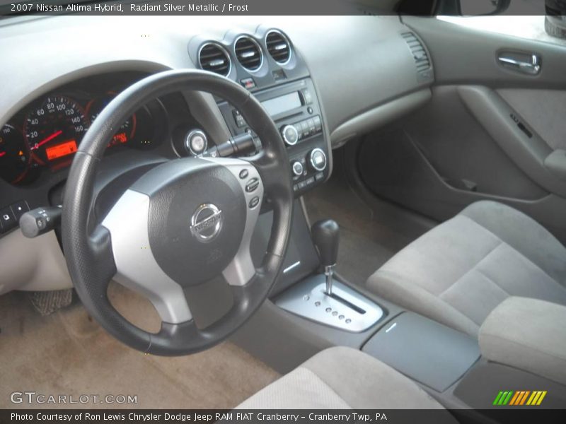 Radiant Silver Metallic / Frost 2007 Nissan Altima Hybrid