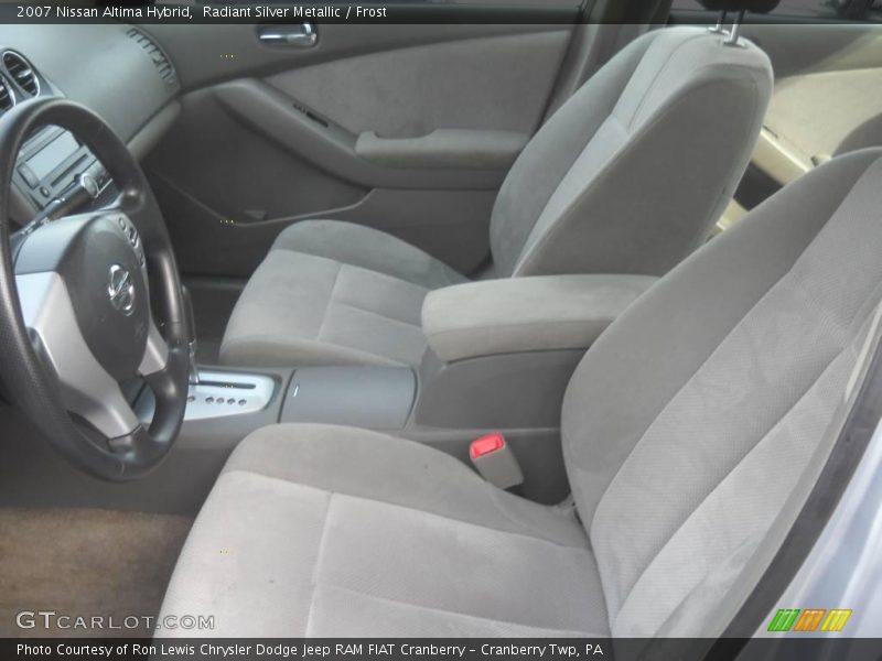 Radiant Silver Metallic / Frost 2007 Nissan Altima Hybrid