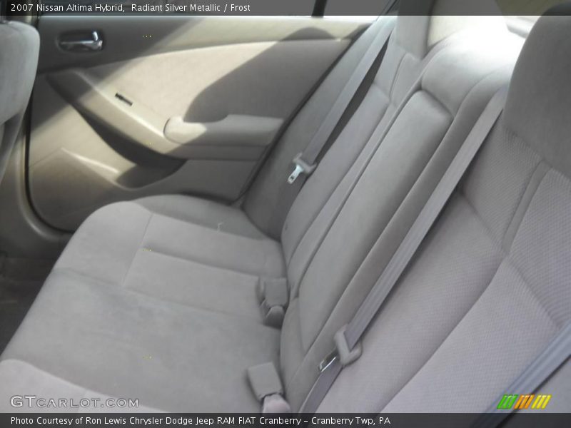 Radiant Silver Metallic / Frost 2007 Nissan Altima Hybrid