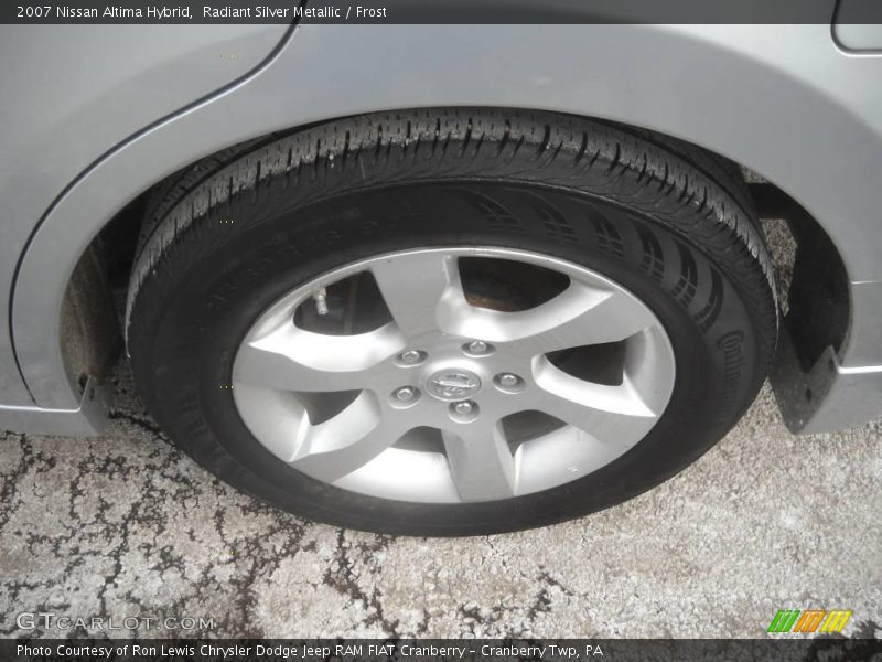 Radiant Silver Metallic / Frost 2007 Nissan Altima Hybrid