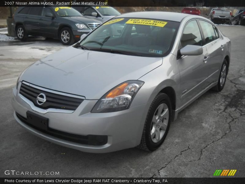 Radiant Silver Metallic / Frost 2007 Nissan Altima Hybrid