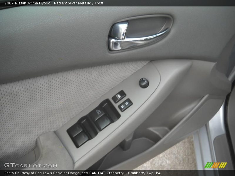 Radiant Silver Metallic / Frost 2007 Nissan Altima Hybrid