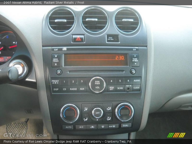 Radiant Silver Metallic / Frost 2007 Nissan Altima Hybrid