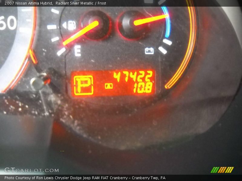 Radiant Silver Metallic / Frost 2007 Nissan Altima Hybrid