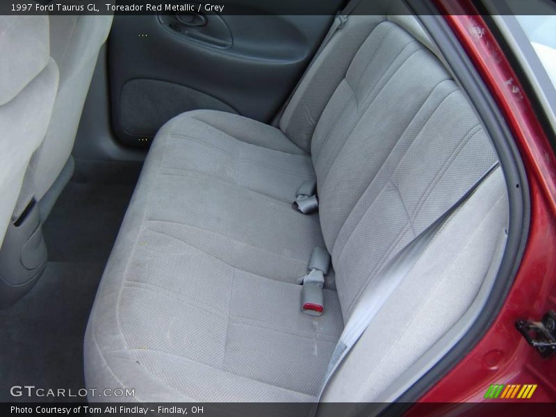 Toreador Red Metallic / Grey 1997 Ford Taurus GL