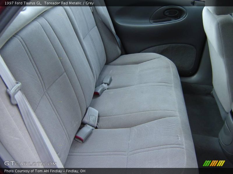 Toreador Red Metallic / Grey 1997 Ford Taurus GL