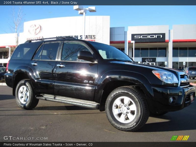 Black / Stone Gray 2006 Toyota 4Runner SR5 4x4