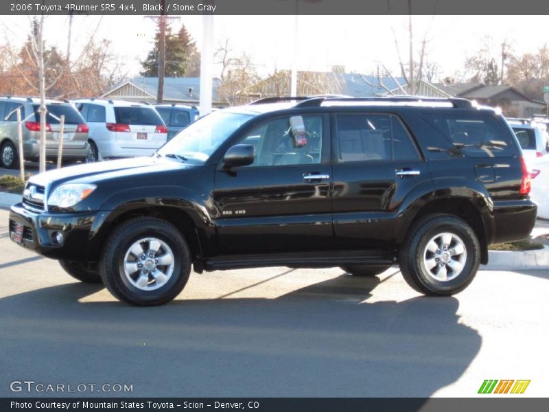 Black / Stone Gray 2006 Toyota 4Runner SR5 4x4