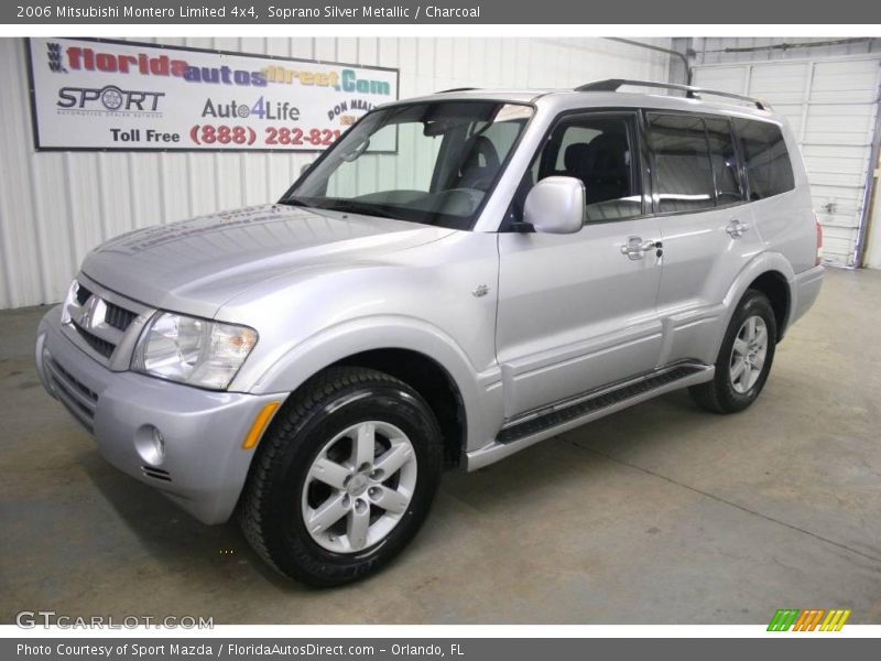 Soprano Silver Metallic / Charcoal 2006 Mitsubishi Montero Limited 4x4