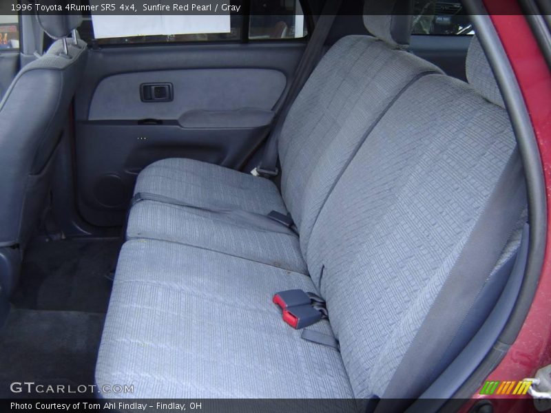 Sunfire Red Pearl / Gray 1996 Toyota 4Runner SR5 4x4
