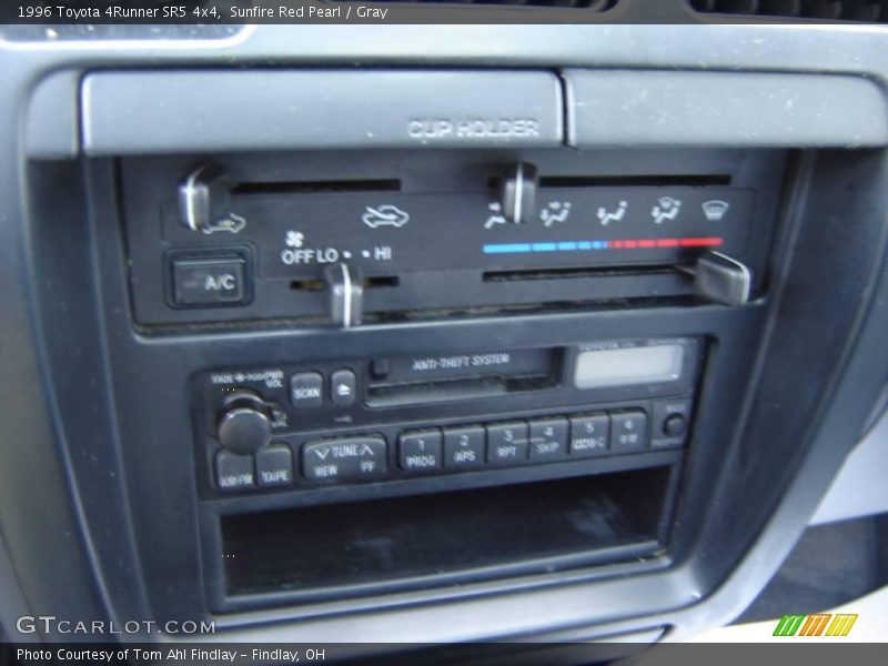 Sunfire Red Pearl / Gray 1996 Toyota 4Runner SR5 4x4