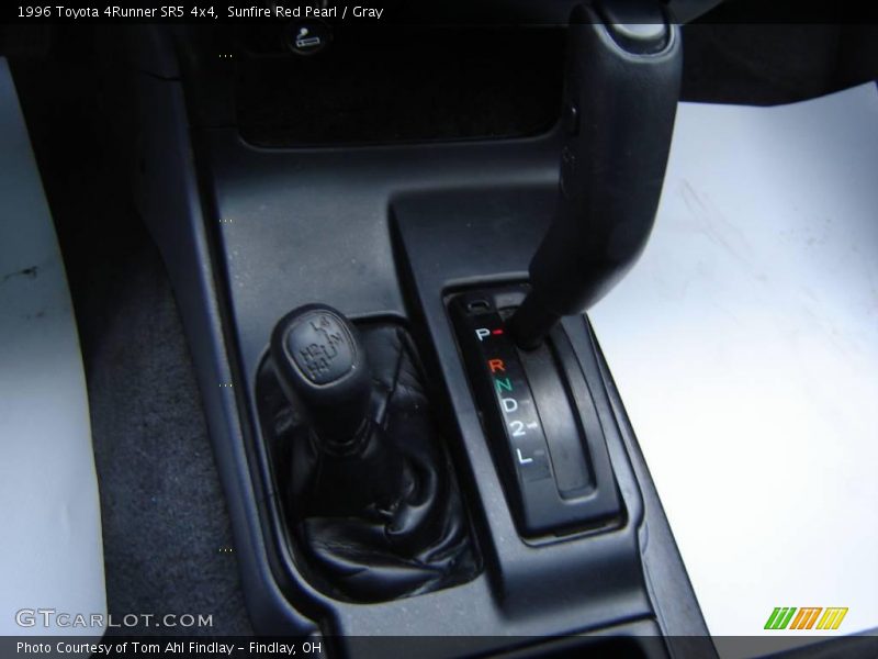 Sunfire Red Pearl / Gray 1996 Toyota 4Runner SR5 4x4