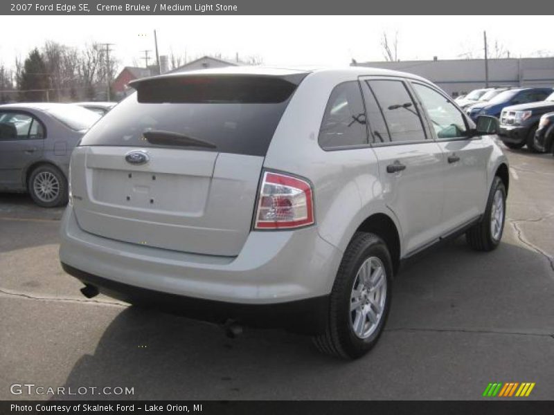 Creme Brulee / Medium Light Stone 2007 Ford Edge SE