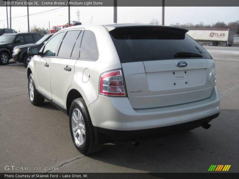 Creme Brulee / Medium Light Stone 2007 Ford Edge SE