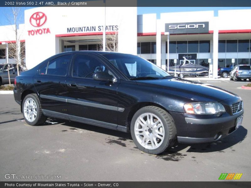 Black / Graphite 2002 Volvo S60 2.4T AWD