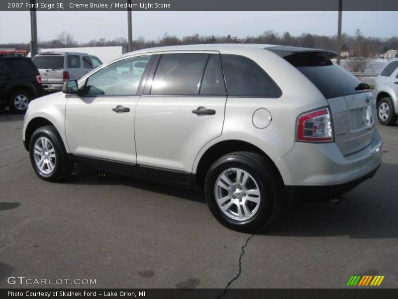 Creme Brulee / Medium Light Stone 2007 Ford Edge SE
