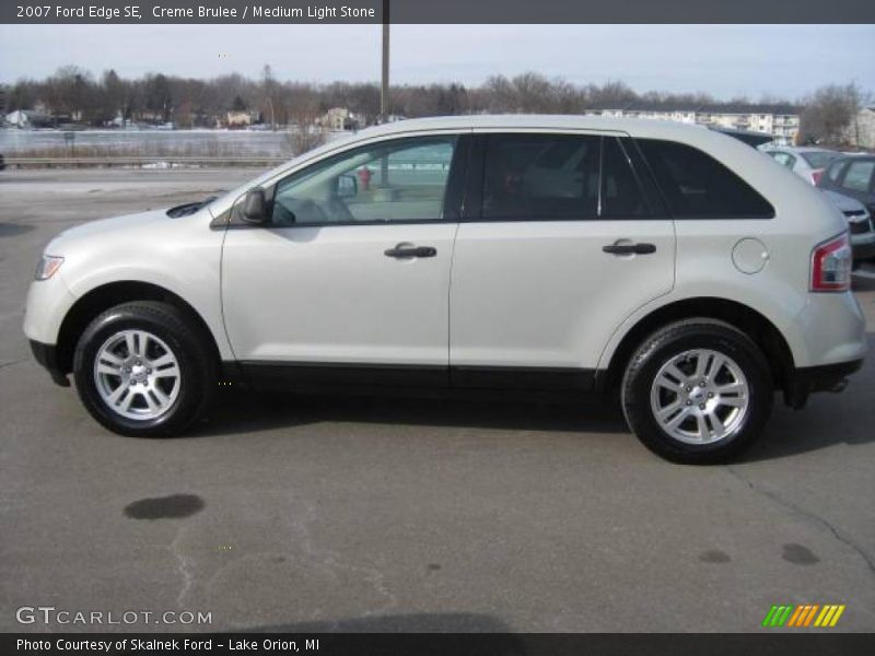 Creme Brulee / Medium Light Stone 2007 Ford Edge SE