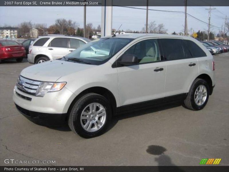 Creme Brulee / Medium Light Stone 2007 Ford Edge SE