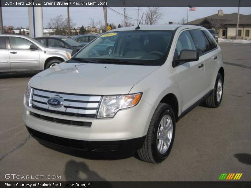 Creme Brulee / Medium Light Stone 2007 Ford Edge SE