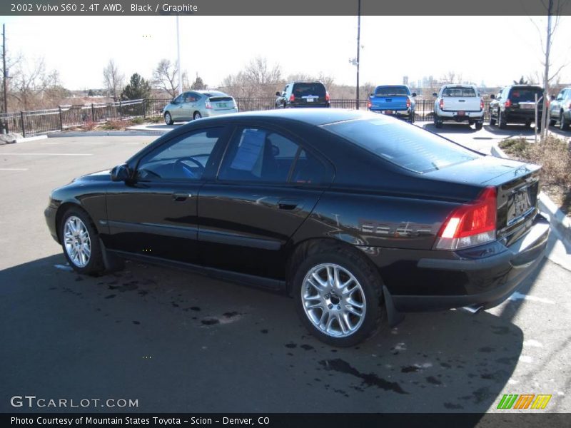 Black / Graphite 2002 Volvo S60 2.4T AWD