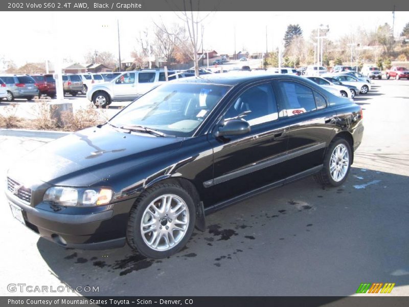 Black / Graphite 2002 Volvo S60 2.4T AWD
