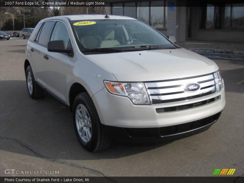 Creme Brulee / Medium Light Stone 2007 Ford Edge SE