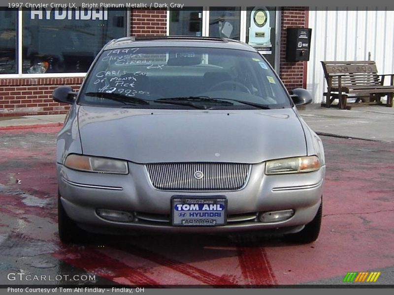 Bright Platinum Metallic / Dark Gray 1997 Chrysler Cirrus LX