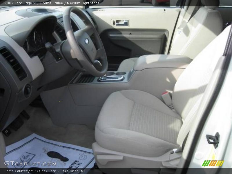 Creme Brulee / Medium Light Stone 2007 Ford Edge SE
