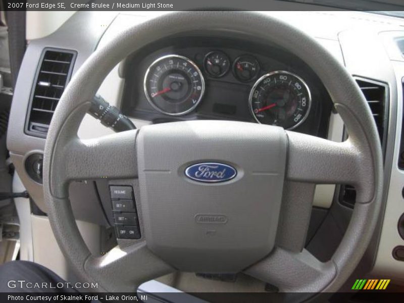 Creme Brulee / Medium Light Stone 2007 Ford Edge SE
