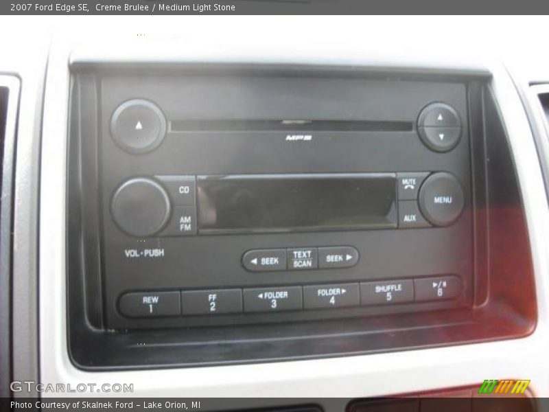 Creme Brulee / Medium Light Stone 2007 Ford Edge SE