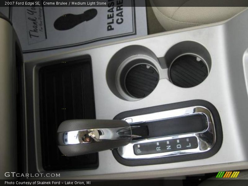 Creme Brulee / Medium Light Stone 2007 Ford Edge SE