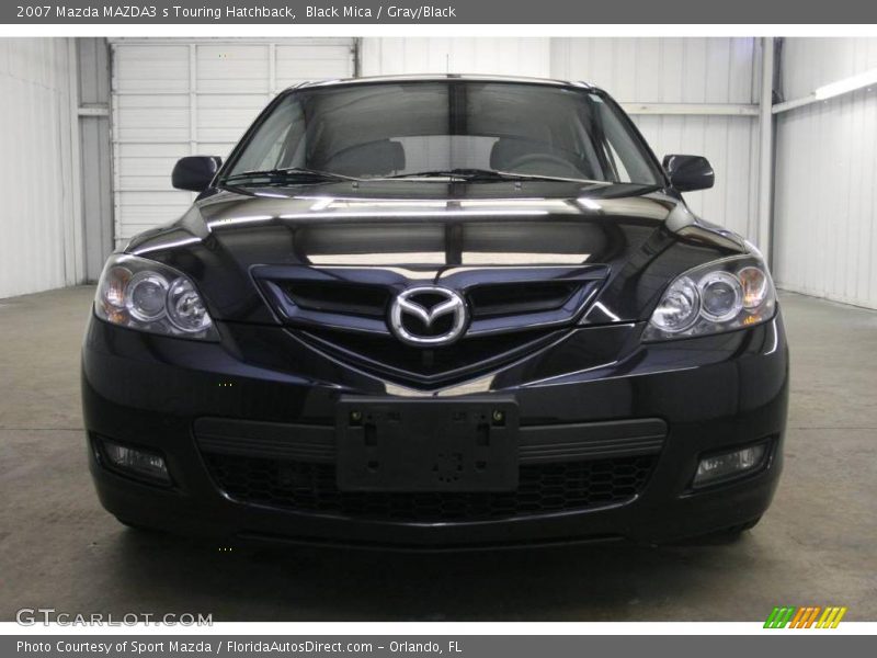 Black Mica / Gray/Black 2007 Mazda MAZDA3 s Touring Hatchback