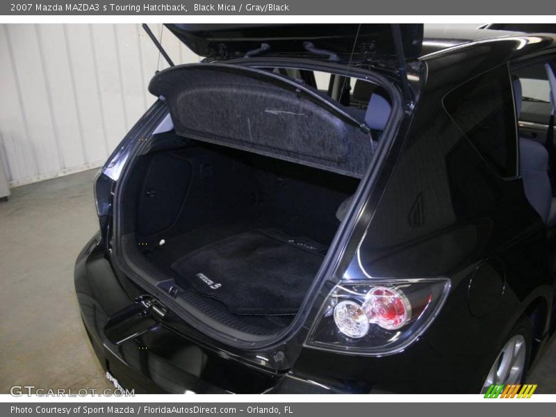 Black Mica / Gray/Black 2007 Mazda MAZDA3 s Touring Hatchback