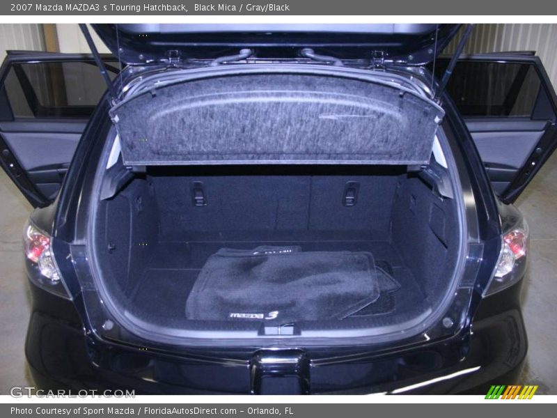 Black Mica / Gray/Black 2007 Mazda MAZDA3 s Touring Hatchback