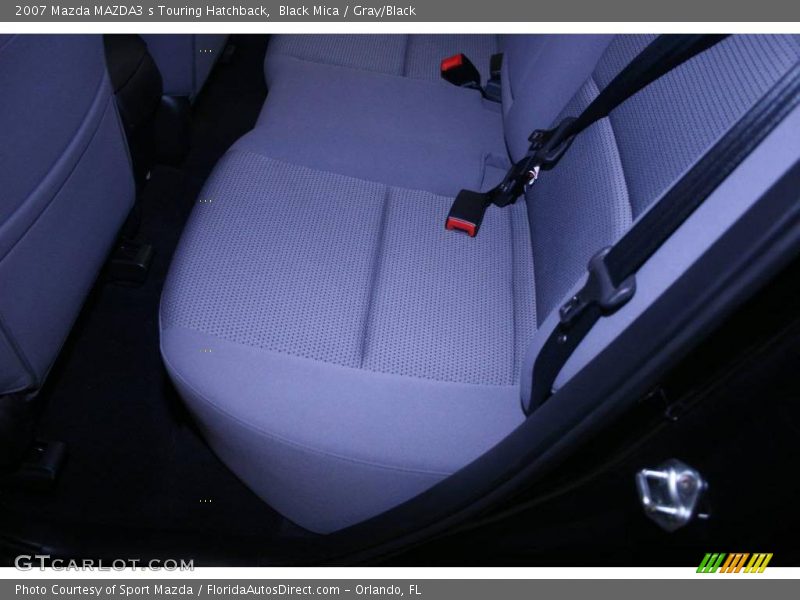 Black Mica / Gray/Black 2007 Mazda MAZDA3 s Touring Hatchback