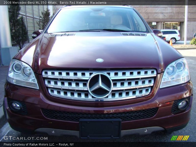 Barolo Red Metallic / Macadamia 2008 Mercedes-Benz ML 350 4Matic