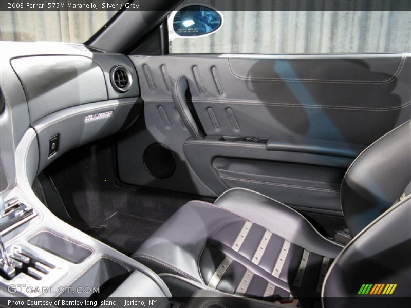 Silver / Grey 2003 Ferrari 575M Maranello